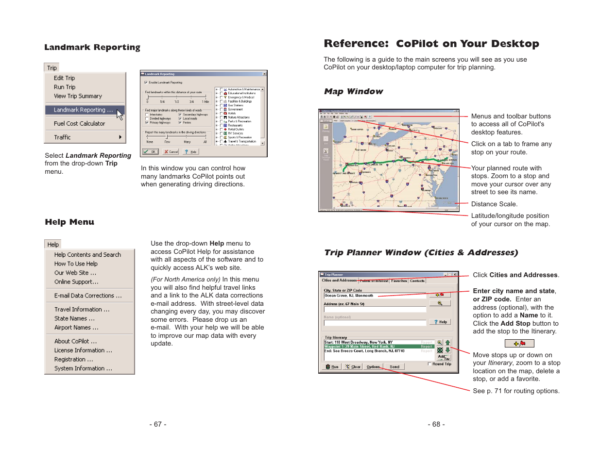 Reference, Copilot on your desktop | ALK Technologies CoPilot Live Smartphone User Manual | Page 36 / 42
