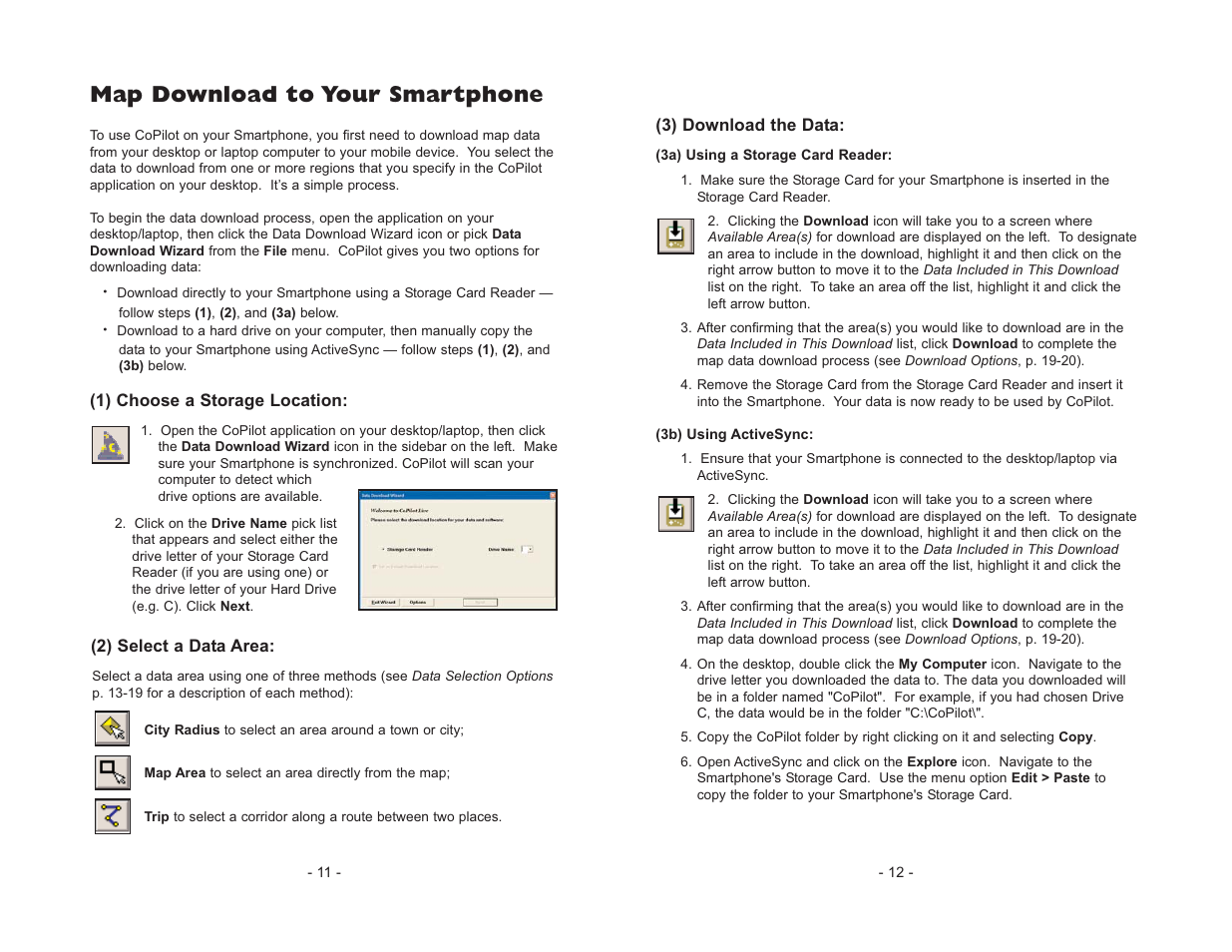 Map download to your smartphone | ALK Technologies CoPilot Live Smartphone User Manual | Page 8 / 42