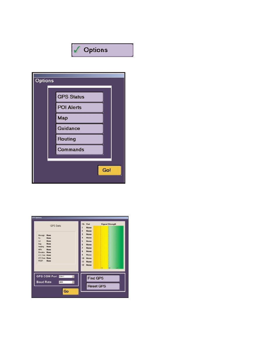 Options | ALK Technologies LAPTOP 7 User Manual | Page 37 / 84