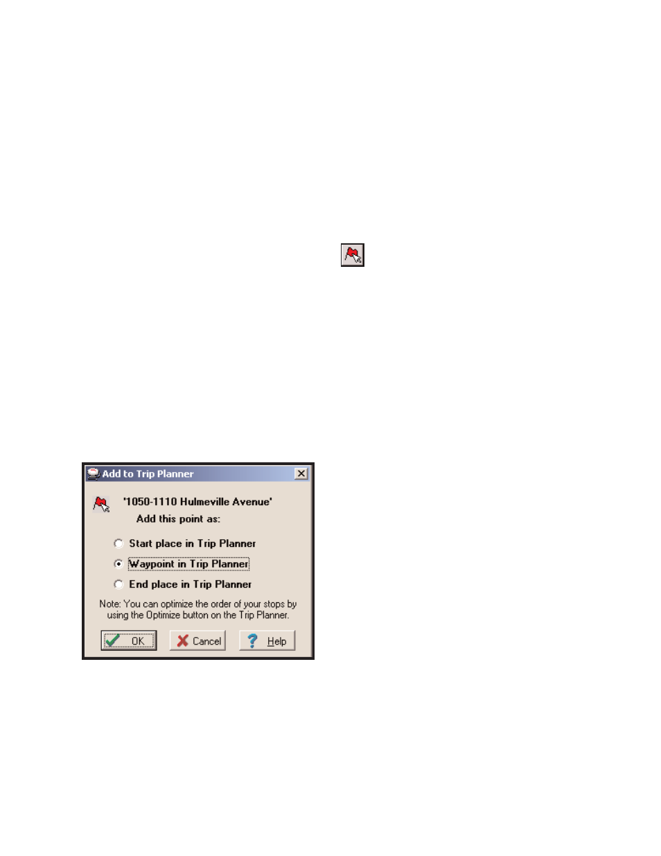 Beyond the basics, Picking stops from the map | ALK Technologies LAPTOP 7 User Manual | Page 52 / 84