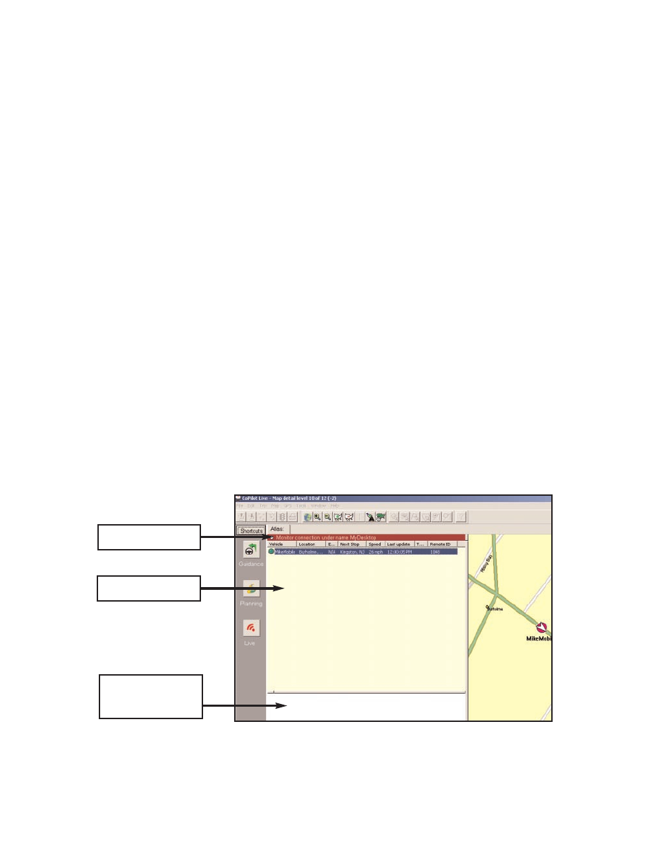 Live mode - overview | ALK Technologies LAPTOP 7 User Manual | Page 62 / 84