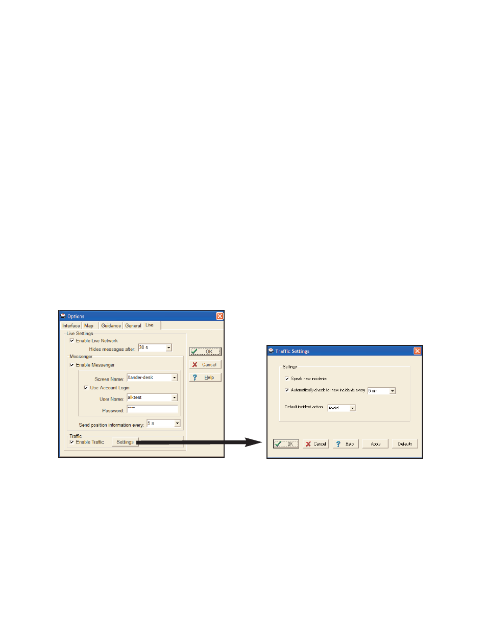 Live traffic in planning mode | ALK Technologies LAPTOP 7 User Manual | Page 76 / 84