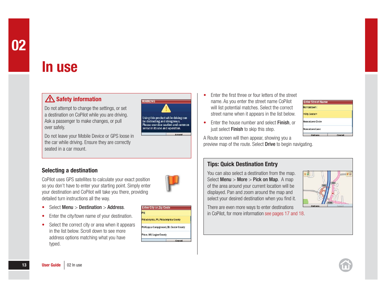 In use | ALK Technologies 7 User Manual | Page 13 / 56