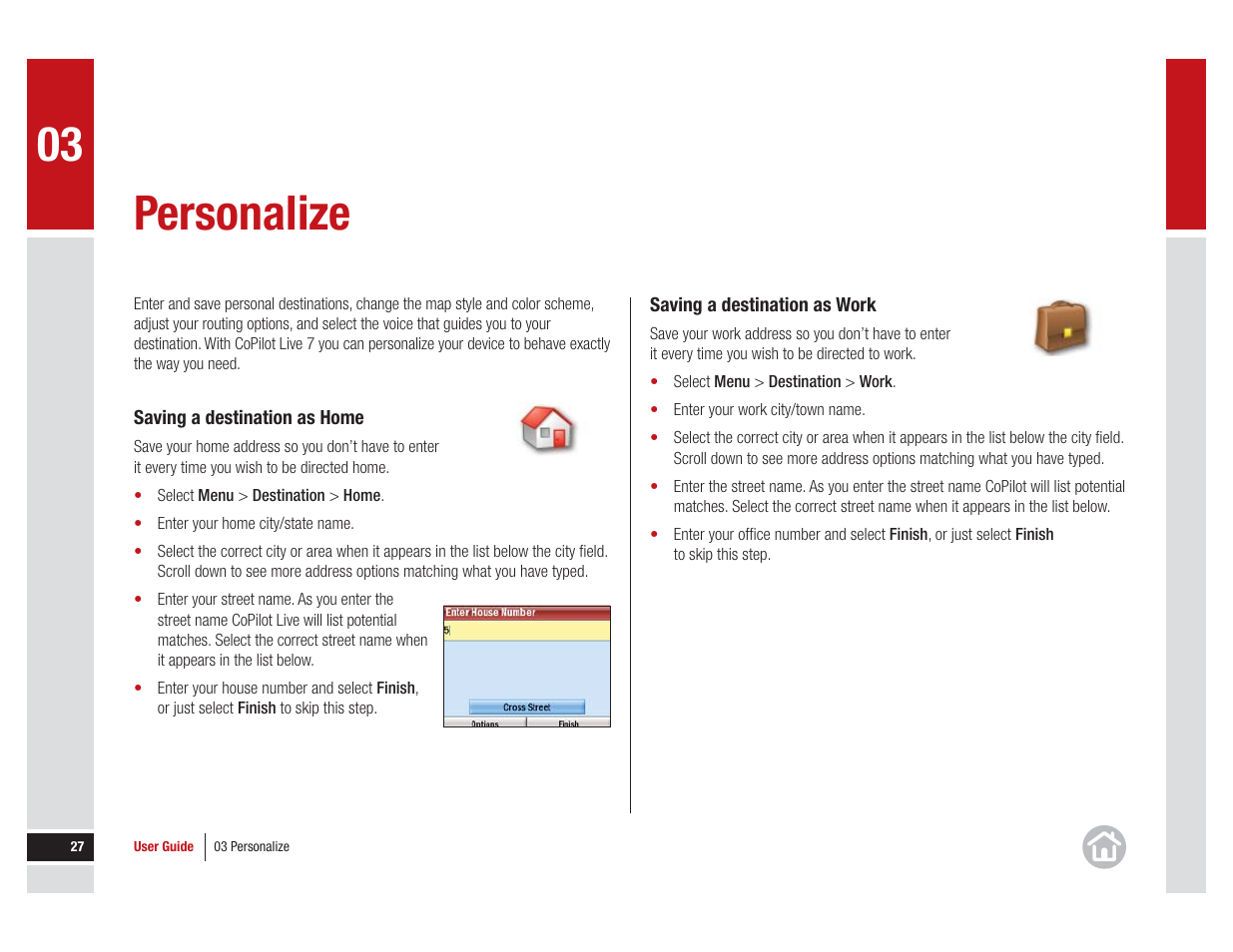 Personalize | ALK Technologies 7 User Manual | Page 27 / 56