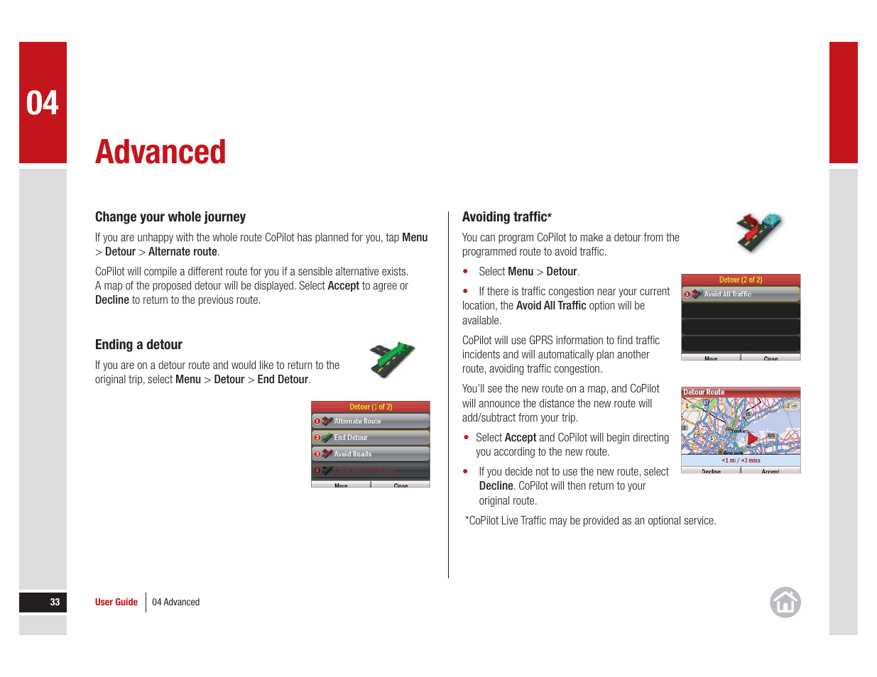 Advanced | ALK Technologies 7 User Manual | Page 33 / 56