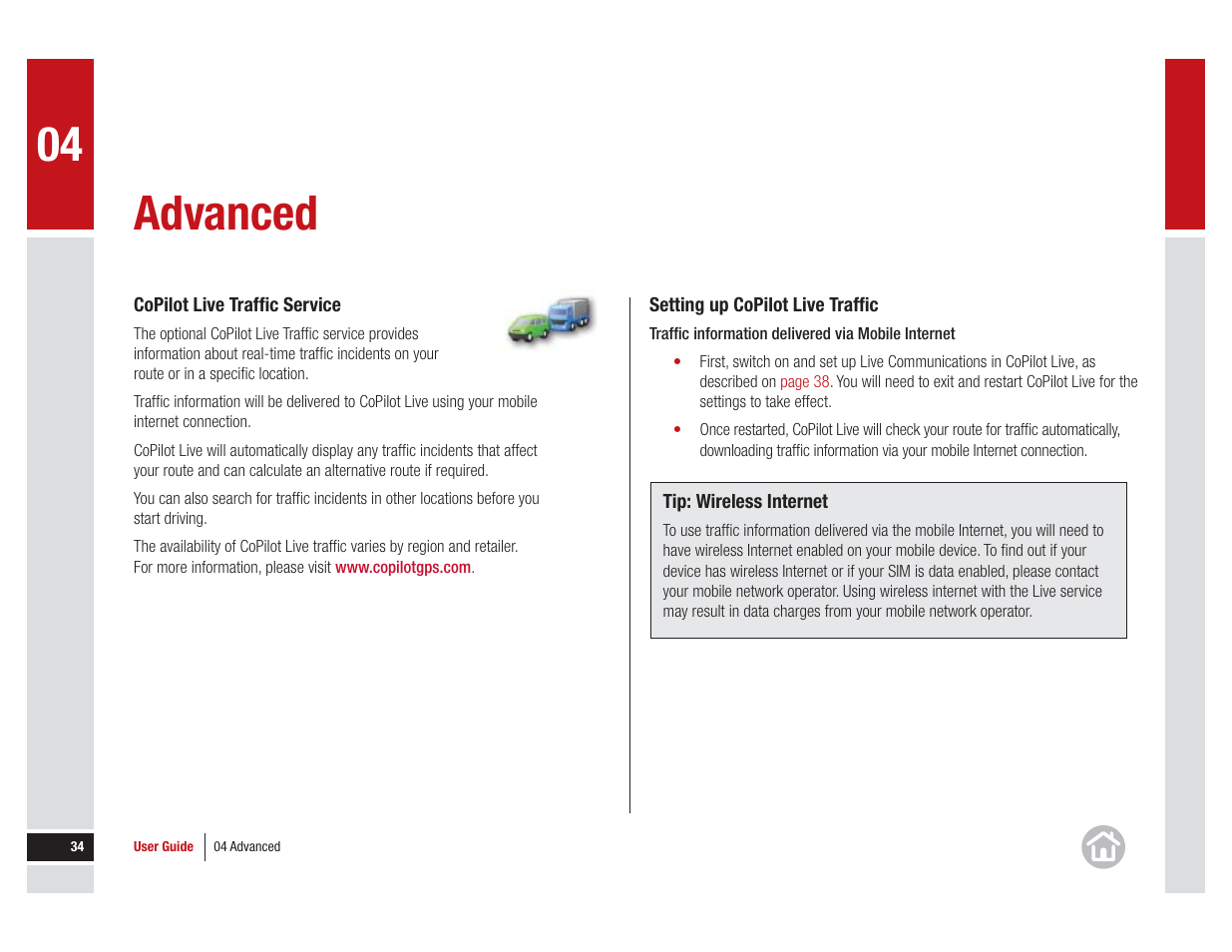 Advanced | ALK Technologies 7 User Manual | Page 34 / 56