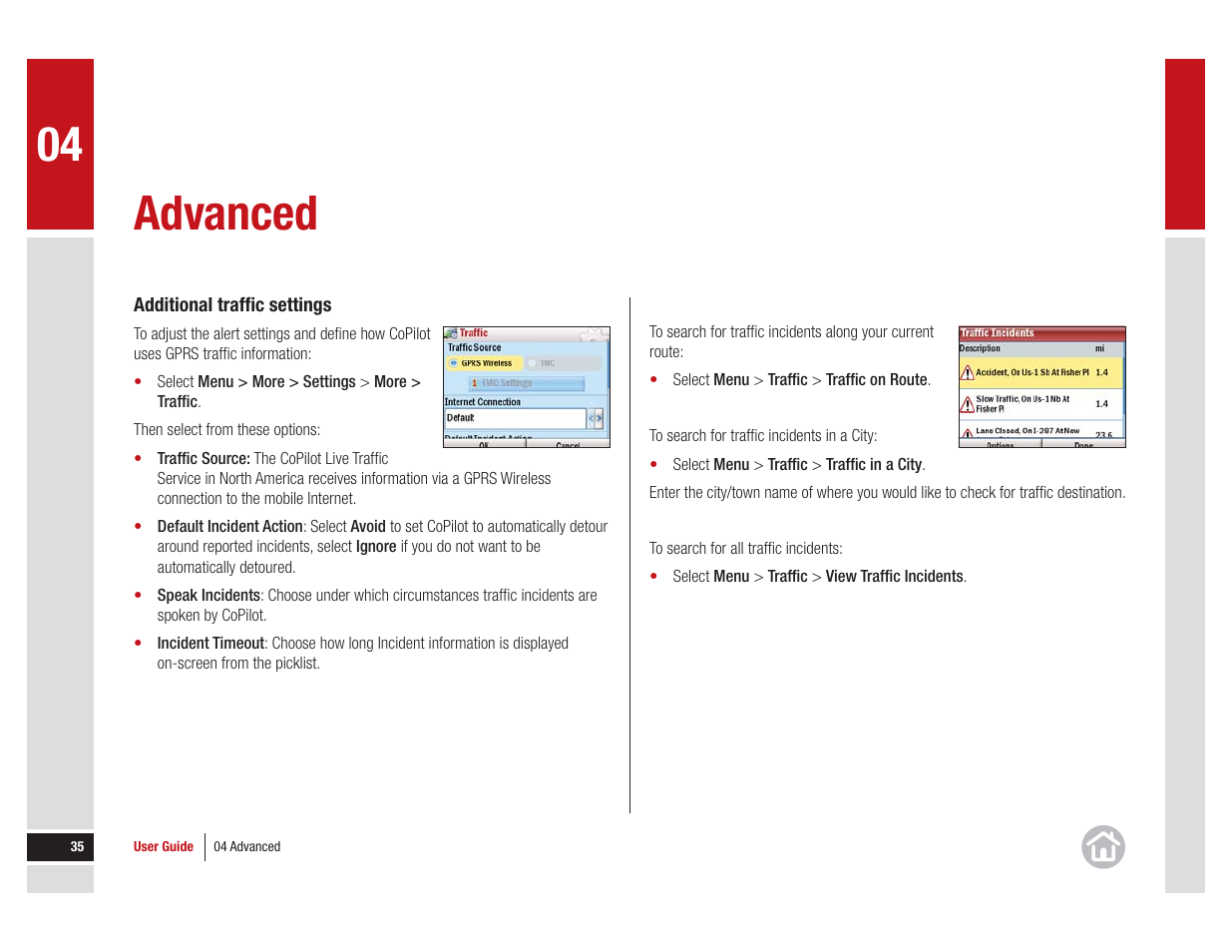 Advanced | ALK Technologies 7 User Manual | Page 35 / 56