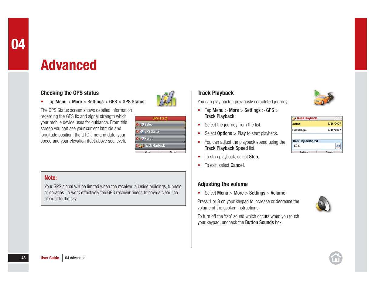 Advanced | ALK Technologies 7 User Manual | Page 43 / 56