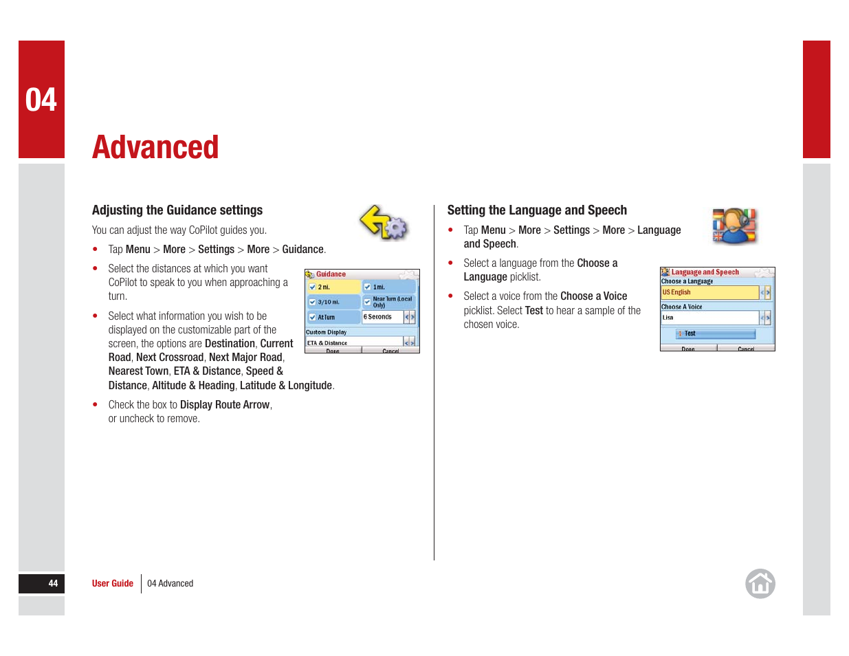 Advanced | ALK Technologies 7 User Manual | Page 44 / 56