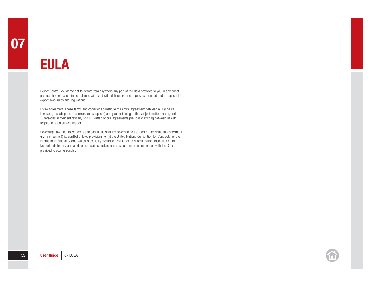 Eula | ALK Technologies 7 User Manual | Page 55 / 56