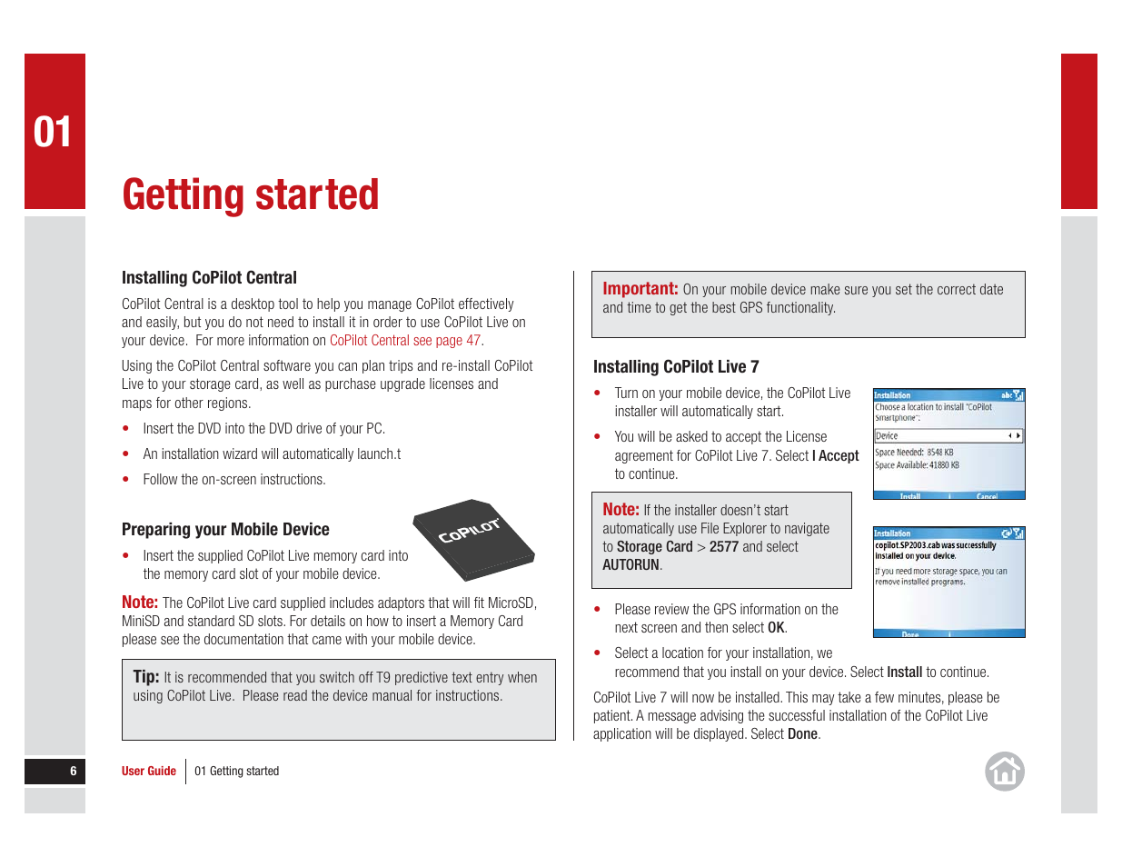 Getting started | ALK Technologies 7 User Manual | Page 6 / 56