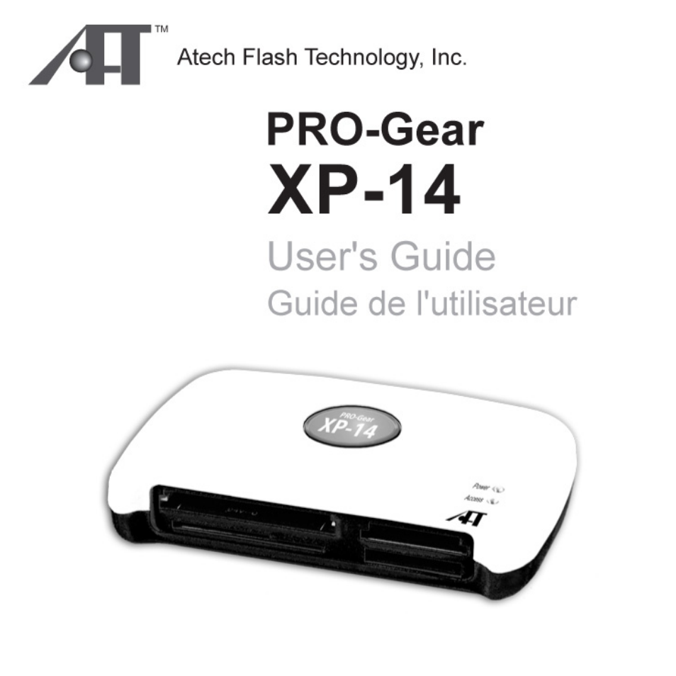 Atech Flash Technology PRO-GEAR XP-14 User Manual | 8 pages