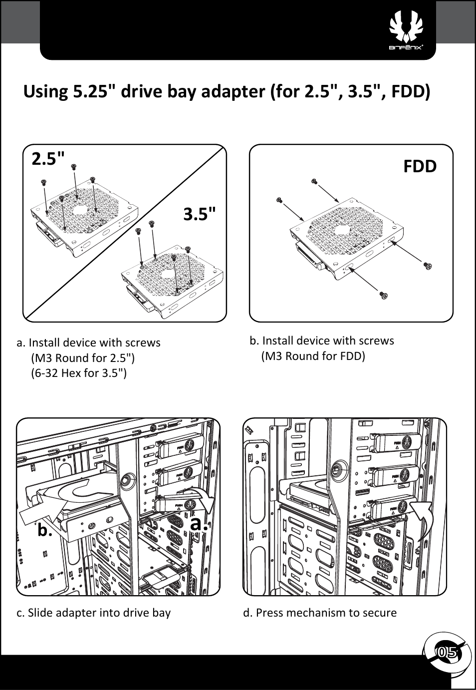 BitFenix Ronin User Manual | Page 6 / 13