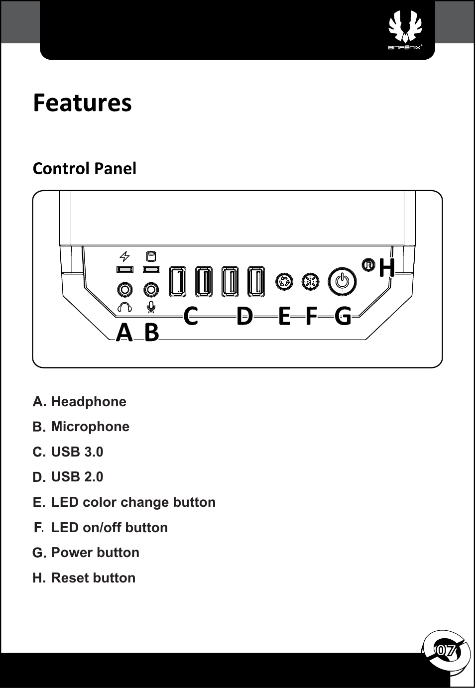 BitFenix Shadow User Manual | Page 8 / 15