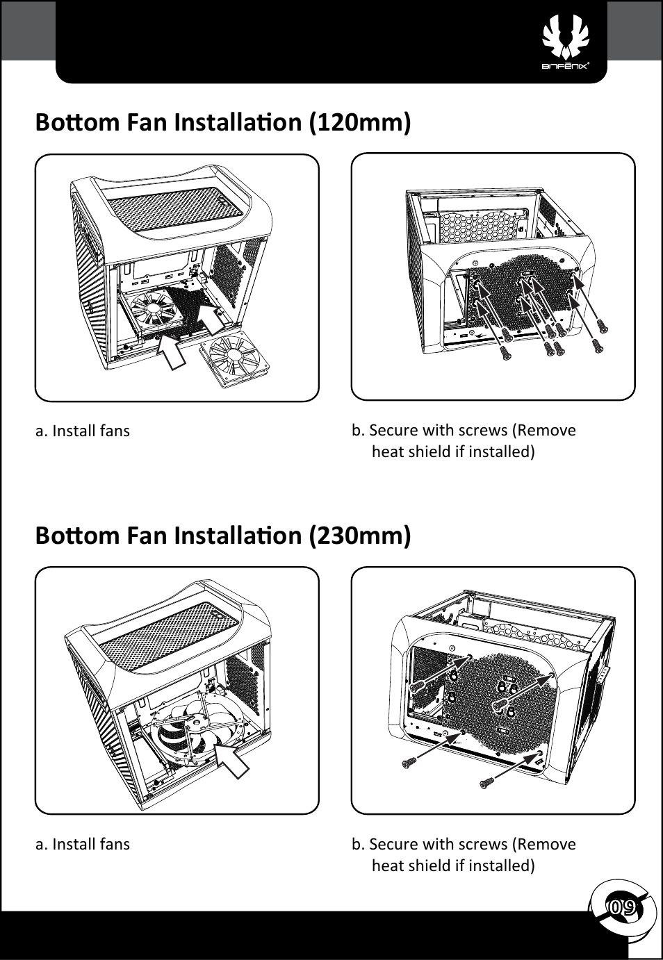 BitFenix Prodigy M User Manual | Page 10 / 15