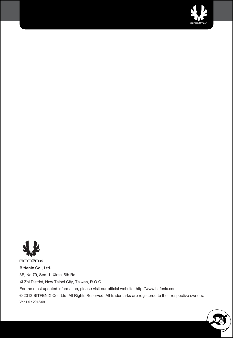 BitFenix Prodigy M User Manual | Page 14 / 15
