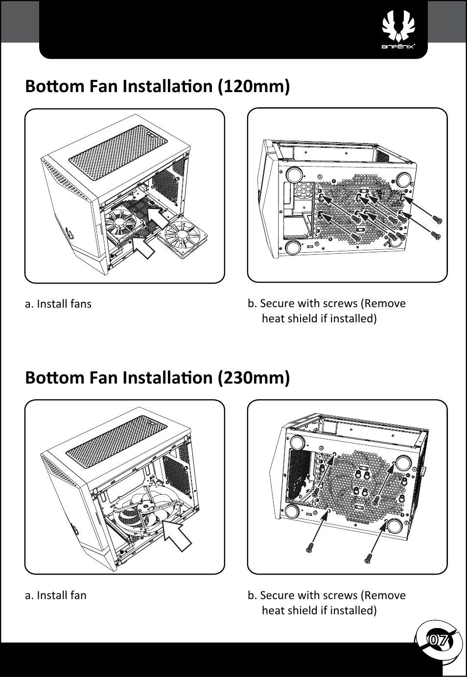 BitFenix Colossus Micro-ATX User Manual | Page 8 / 14