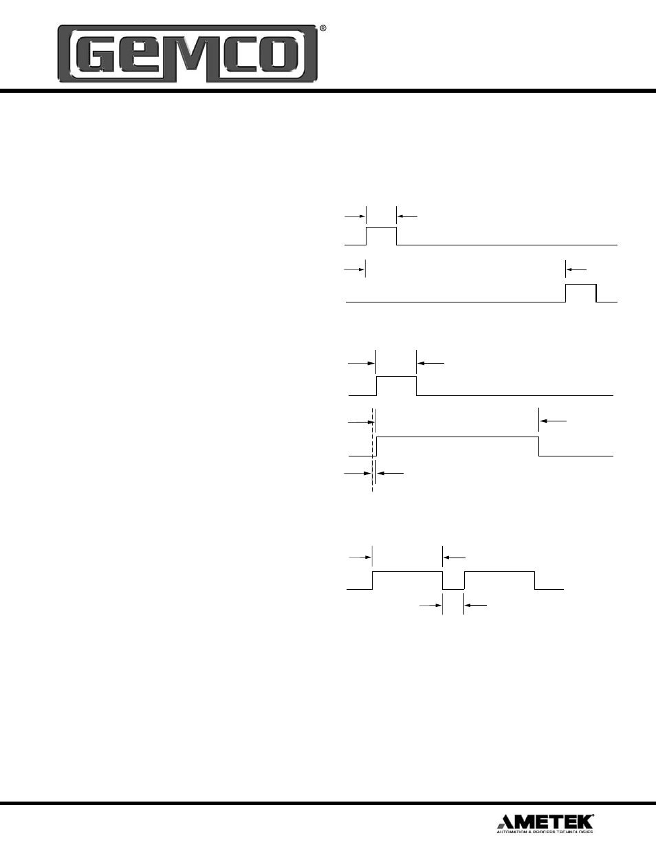 Chapter 3 955d outputs, 1 cp (control pulse), 2 vp (variable pulse) | Recirculations | AMETEK 955D LDT User Manual | Page 5 / 12