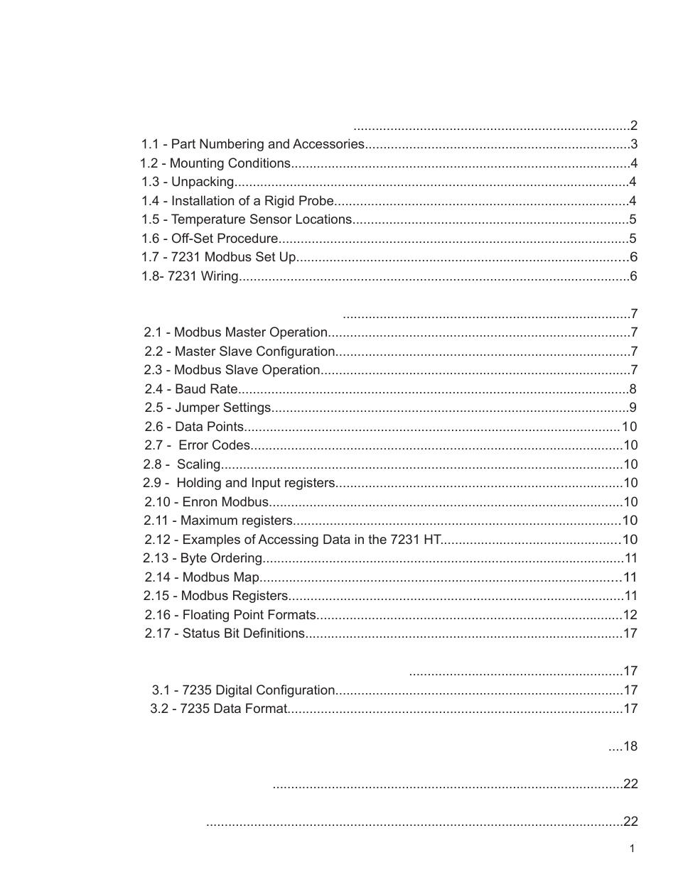 AMETEK 7230 HT Digital Probe User Manual | Page 3 / 25