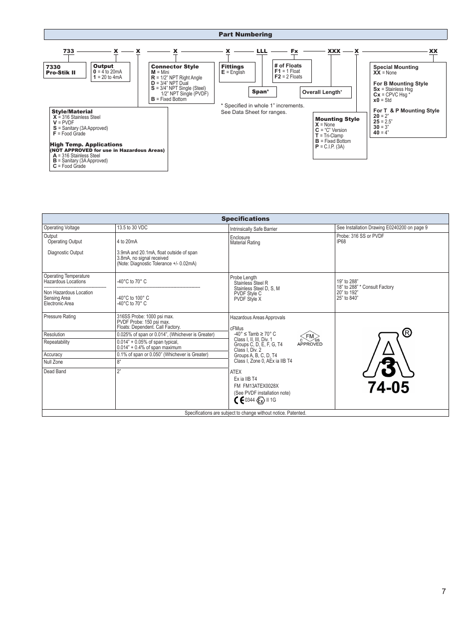 AMETEK 7330 Pro-Stik II User Manual | Page 7 / 12