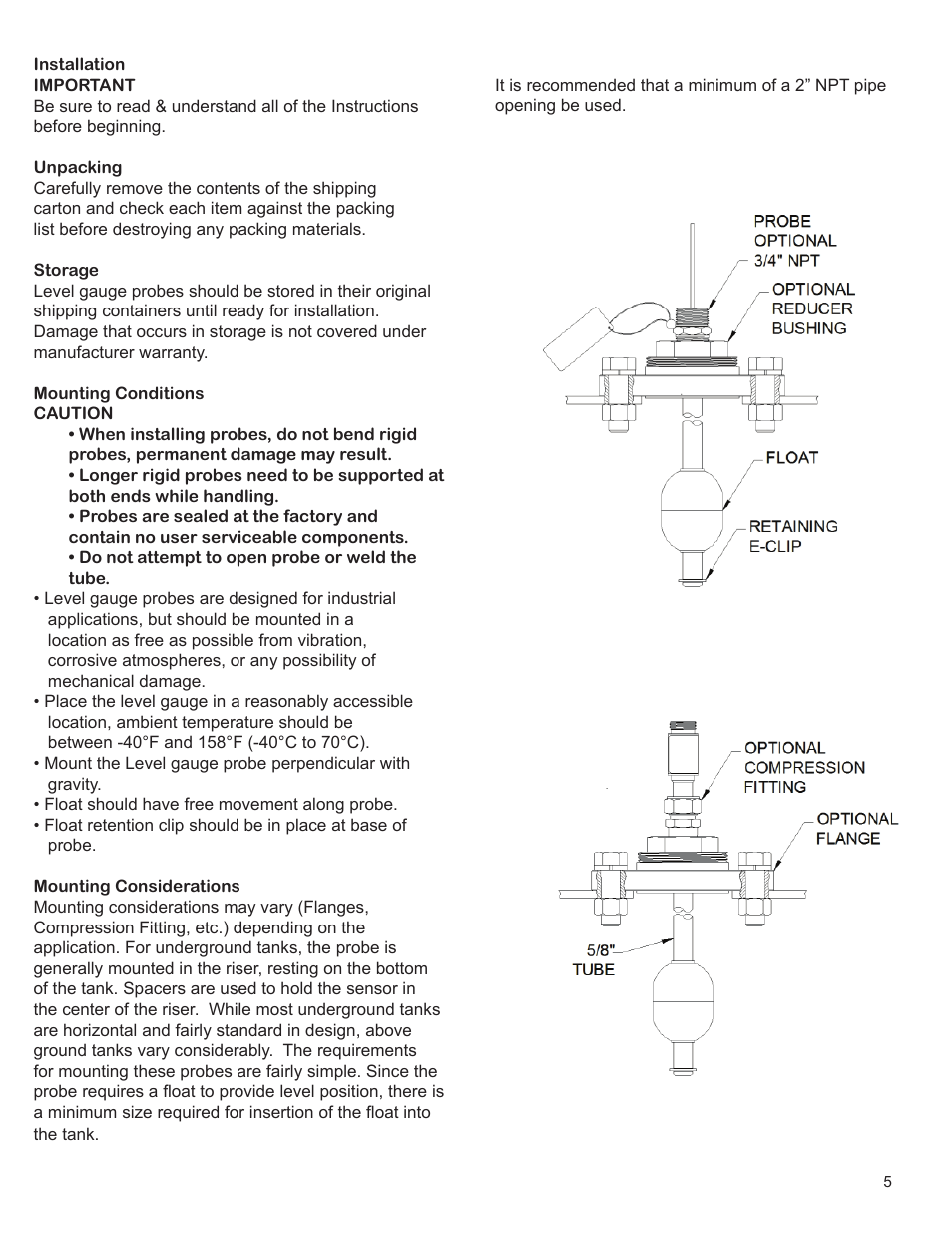 AMETEK 7250 Digital Stick User Manual | Page 5 / 11