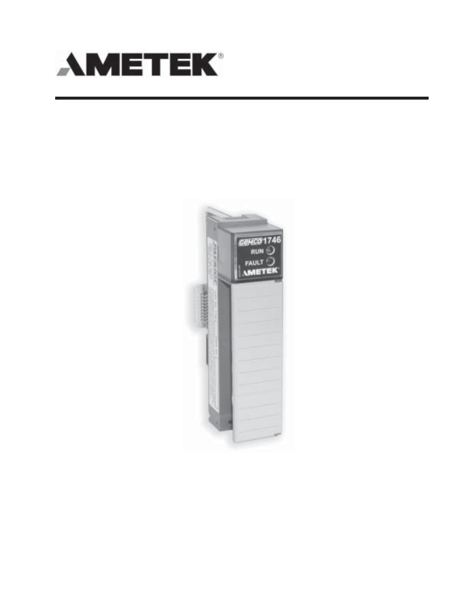 AMETEK 1746 LDT Interface Card User Manual | 28 pages