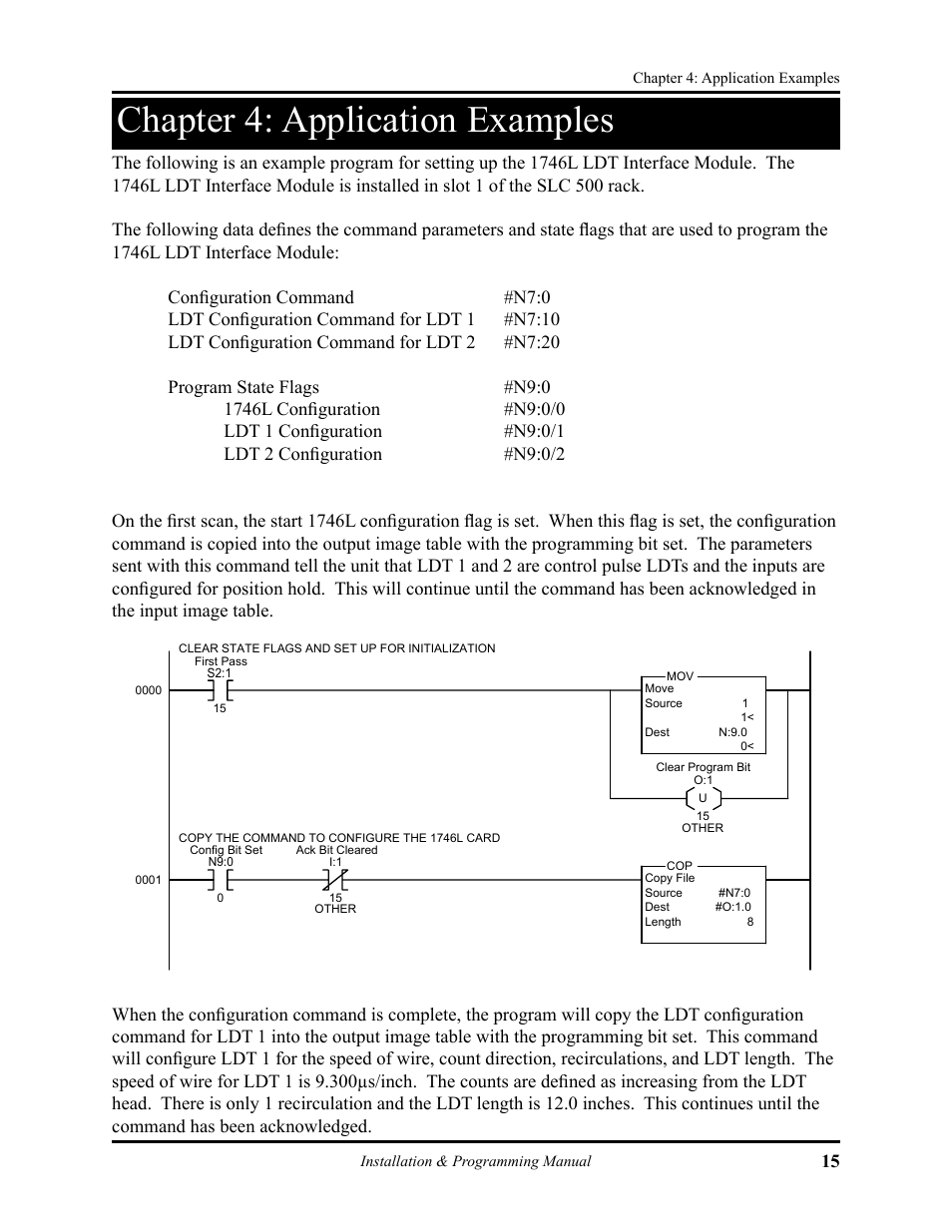 Chapter 4.pdf, Chapter 4: application examples | AMETEK 1746 LDT Interface Card User Manual | Page 19 / 24