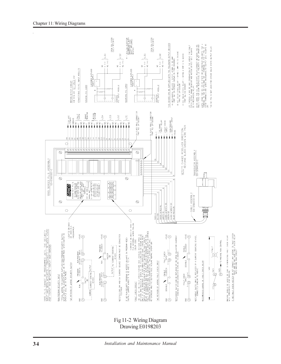 AMETEK 1995B Micro-Set PLS with Brake Monitor User Manual | Page 38 / 40