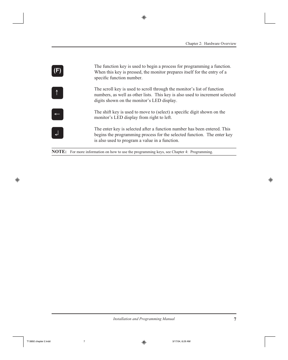 AMETEK 2110 Shut Height Monitor User Manual | Page 11 / 59