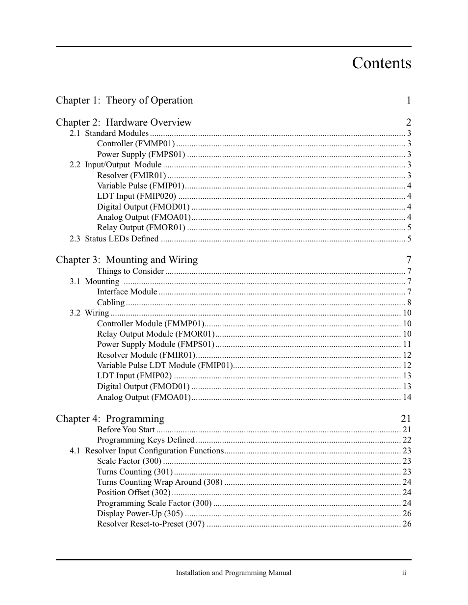 AMETEK 2120 PLC Interface Module User Manual | Page 3 / 64