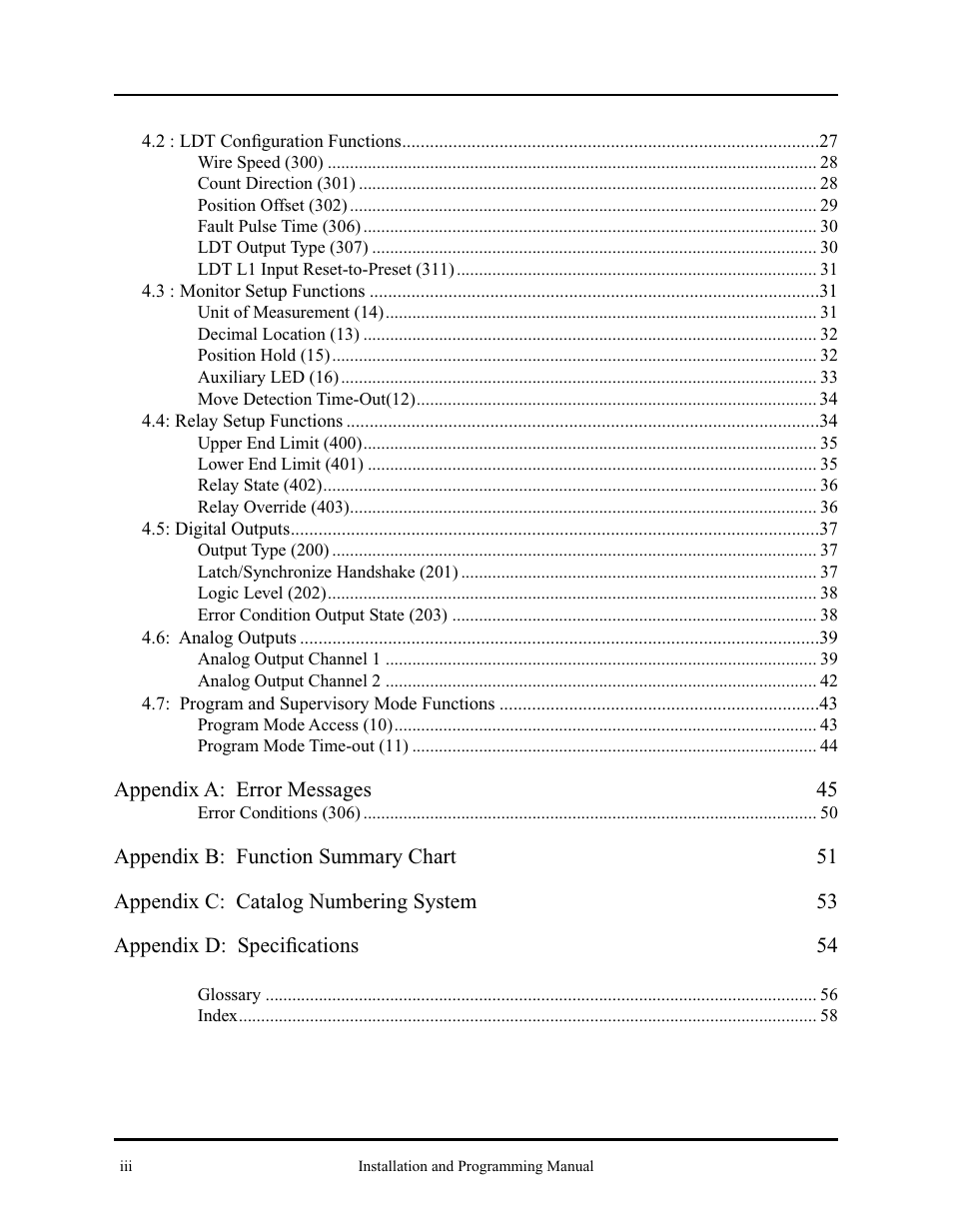 AMETEK 2120 PLC Interface Module User Manual | Page 4 / 64