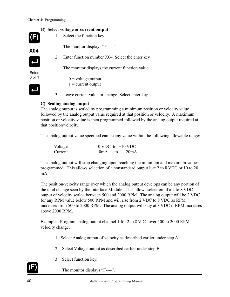 AMETEK 2120 PLC Interface Module User Manual | Page 44 / 64