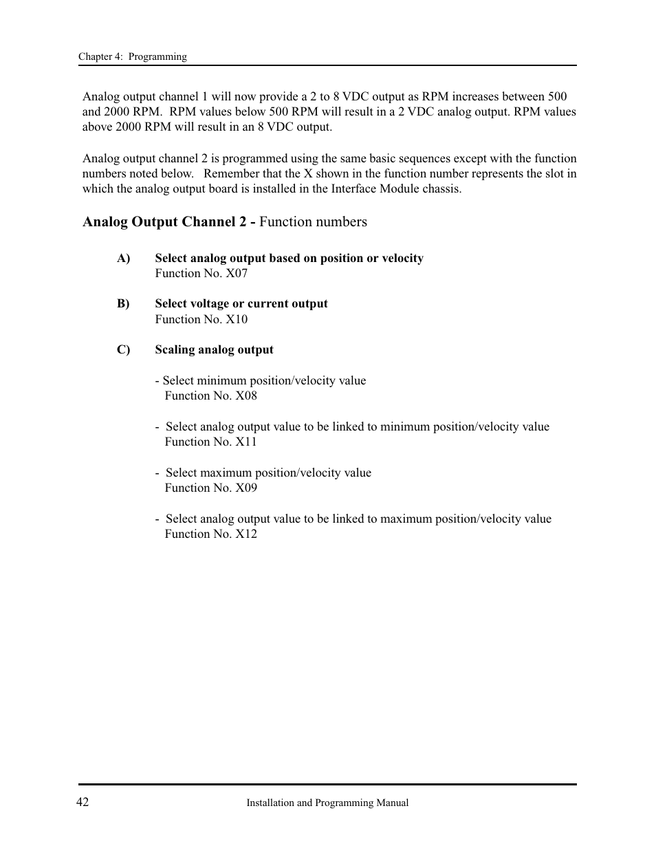 AMETEK 2120 PLC Interface Module User Manual | Page 46 / 64