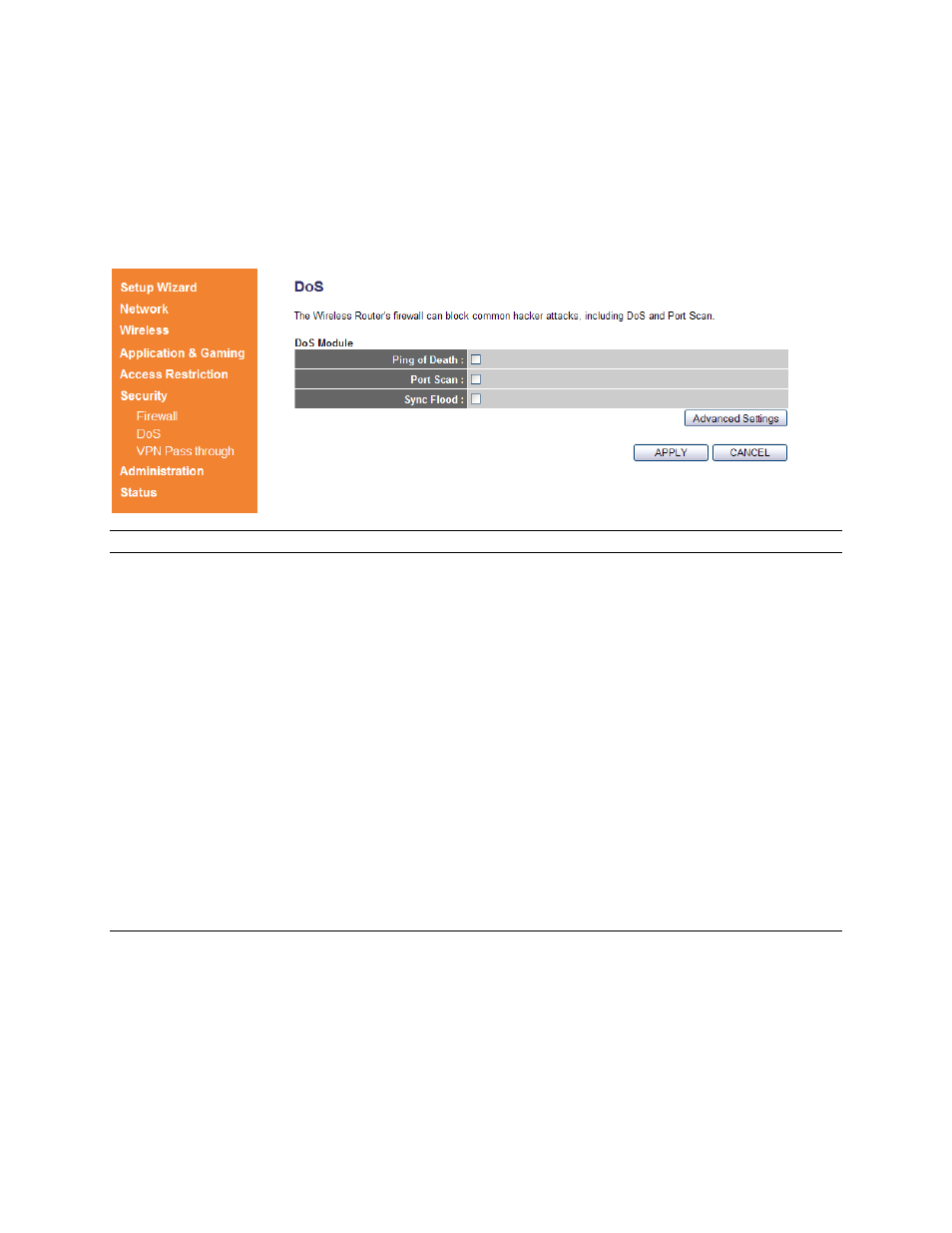 2 dos (denial-of-service) | Airlink101 AR685W User Manual | Page 67 / 81