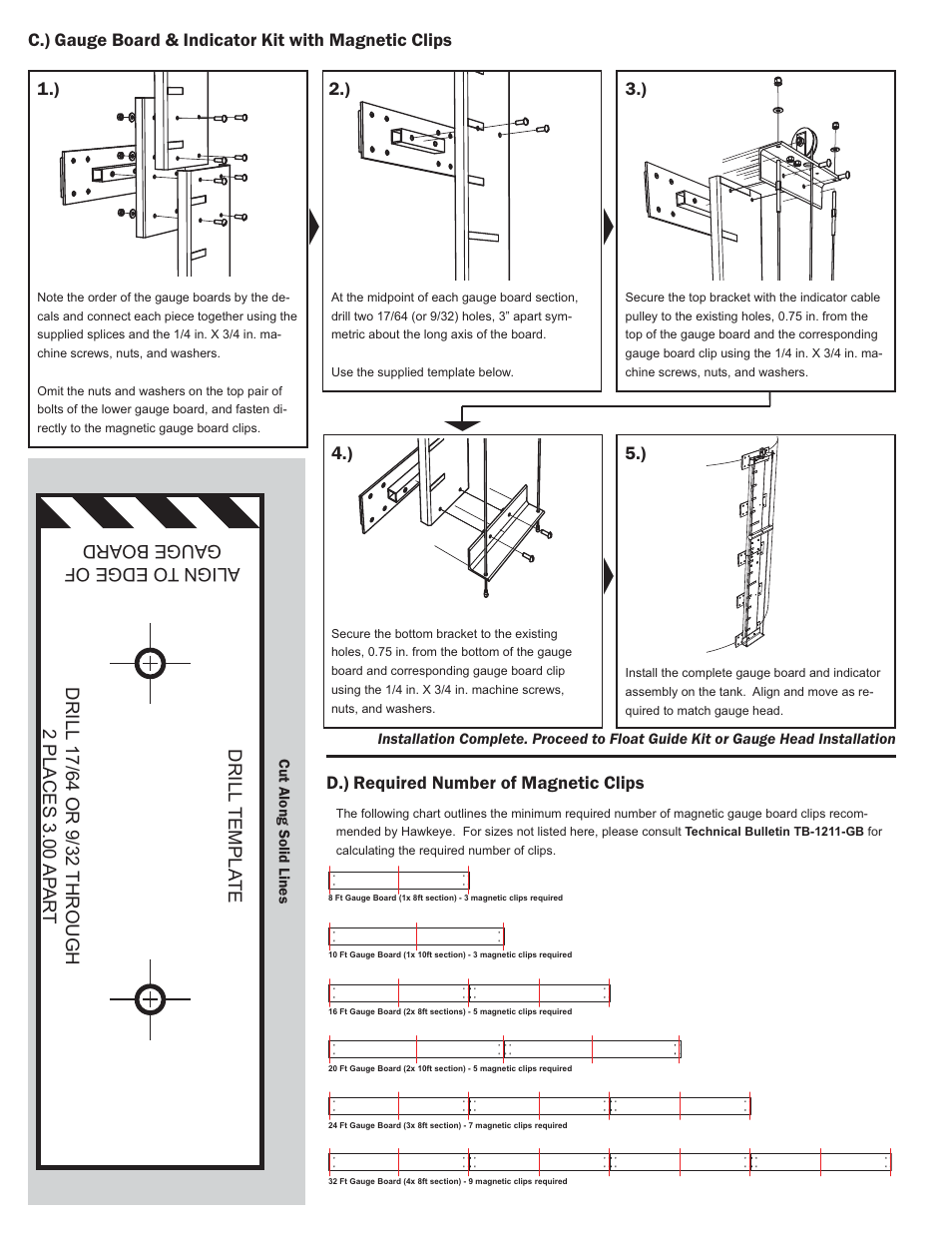 Hawkeye Gauge Board User Manual | Page 2 / 2