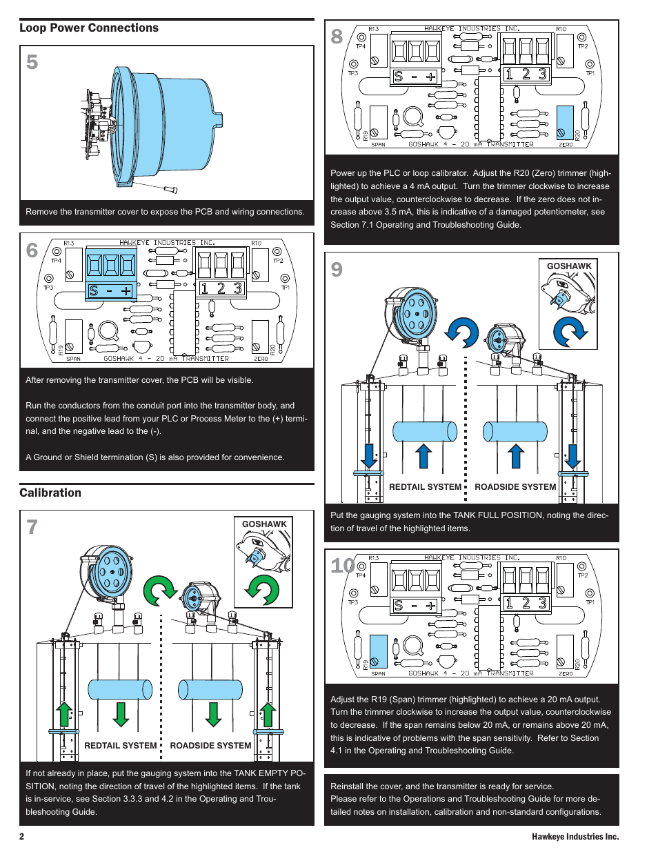 Hawkeye Goshawk User Manual | Page 2 / 2