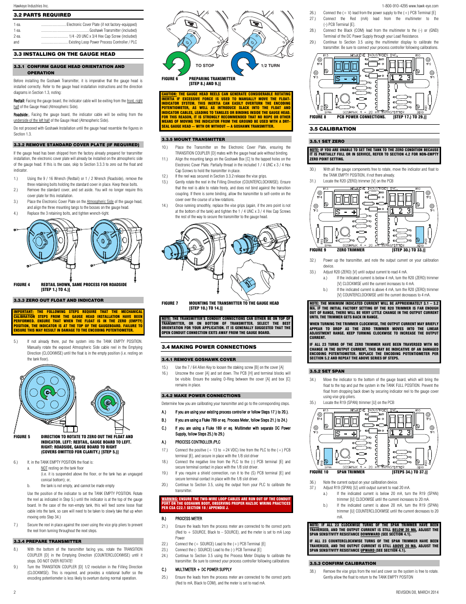 Hawkeye Goshawk User Manual | Page 2 / 4