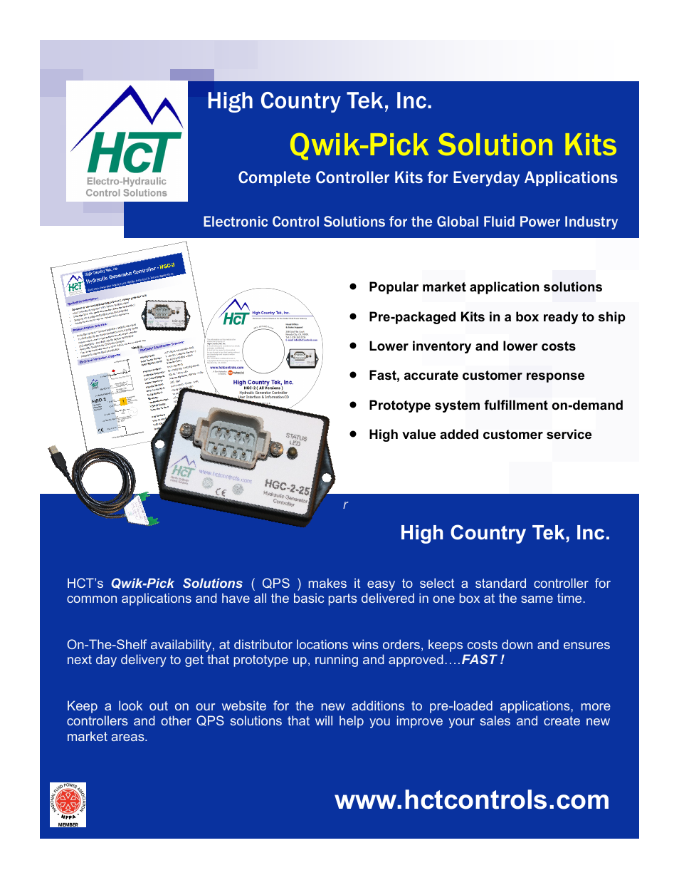 High Country Tek Qwik-Pick Solutions User Manual | 12 pages