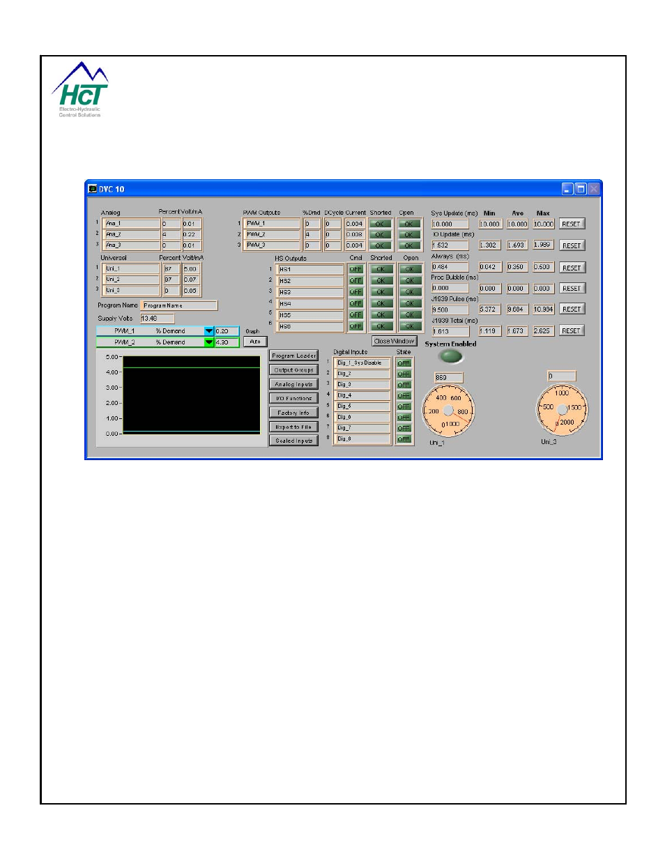 7 program loader monitor, 1 introduction, 2 connecting to the dvc5/7/10 | 3 starting the program loader monitor, Program loader monitor, Introduction, Connecting to the dvc5/7/10, Starting the program loader monitor, 7program loader monitor | High Country Tek DVC80 User Manual | Page 118 / 170