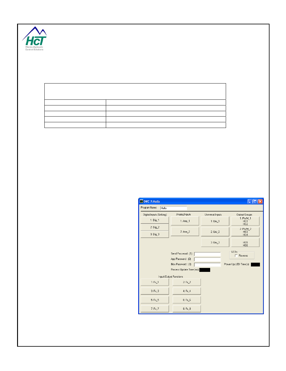 16 program variables | High Country Tek DVC80 User Manual | Page 49 / 170