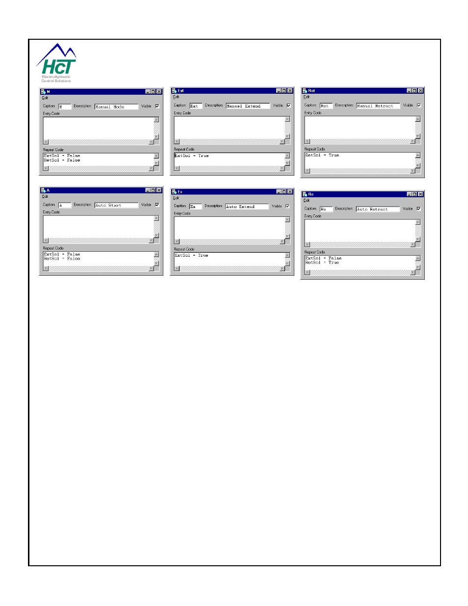 7 more complex control program example, More complex control program example | High Country Tek DVC80 User Manual | Page 75 / 170