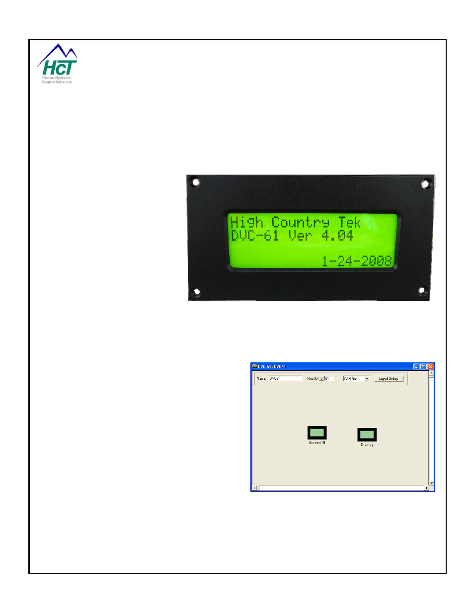 6 dvc61, Dvc61 | High Country Tek DVC80 User Manual | Page 89 / 170