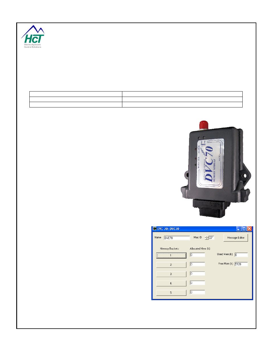 9 dvc70, Dvc70 | High Country Tek DVC80 User Manual | Page 95 / 170