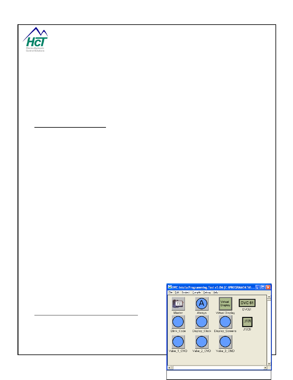 7 closed loop control principles, 8 programming and debugging the dvc710, Closed loop control principles | Programming and debugging the dvc710 | High Country Tek emc-3L User Manual | Page 11 / 108