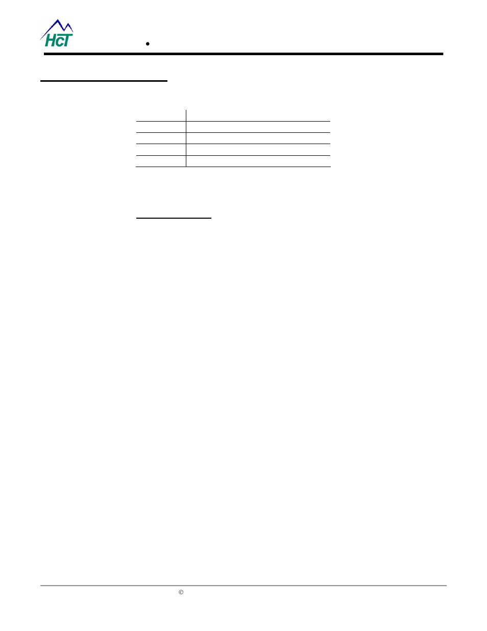 Ordering information, Table 2: ordering information | High Country Tek DVC61 User Manual | Page 12 / 13