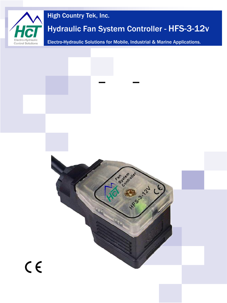 High Country Tek HFS-3 User Manual | 20 pages