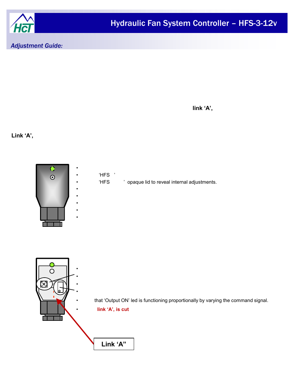 Hydraulic fan system controller – hfs-3-12v, Non-inverted valve control operation | High Country Tek HFS-3 User Manual | Page 10 / 20