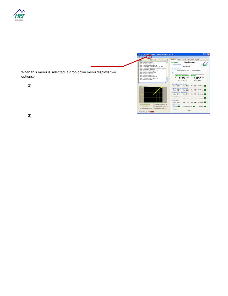 Help | High Country Tek HFS-J-Bus User Manual | Page 18 / 33