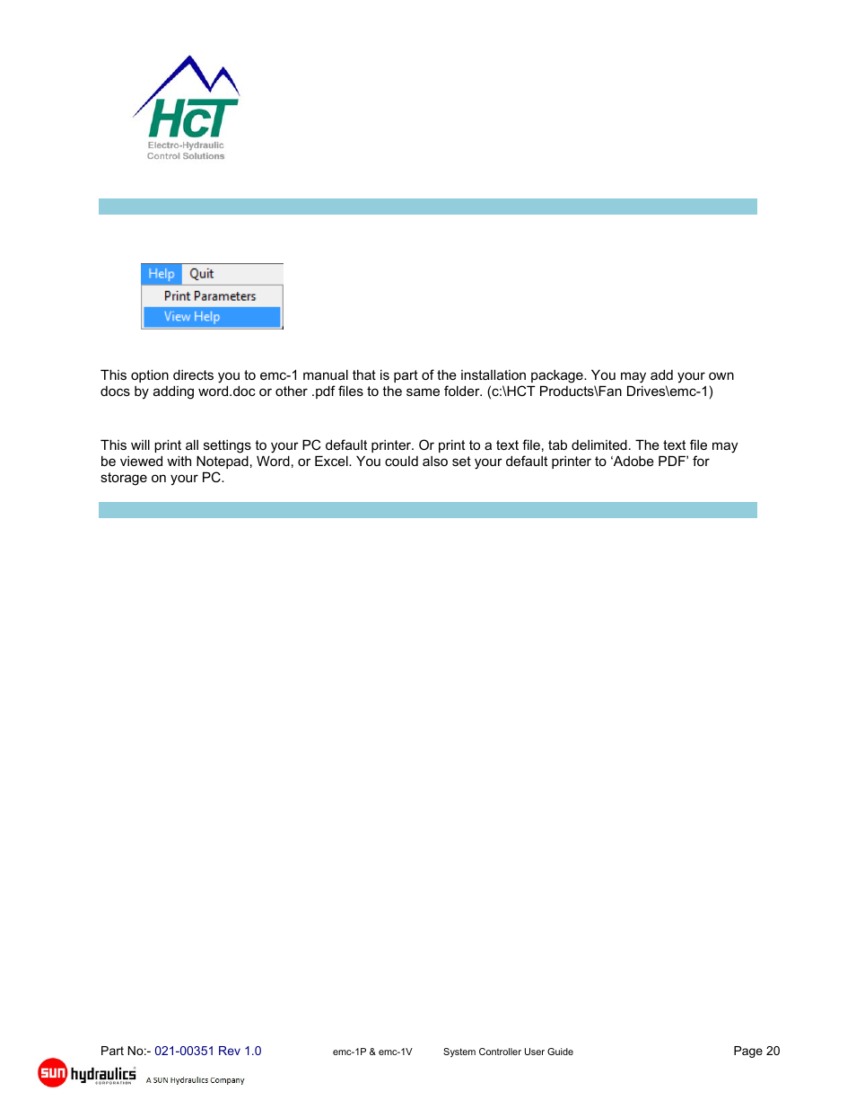 High Country Tek emc-1V User Manual | Page 20 / 34