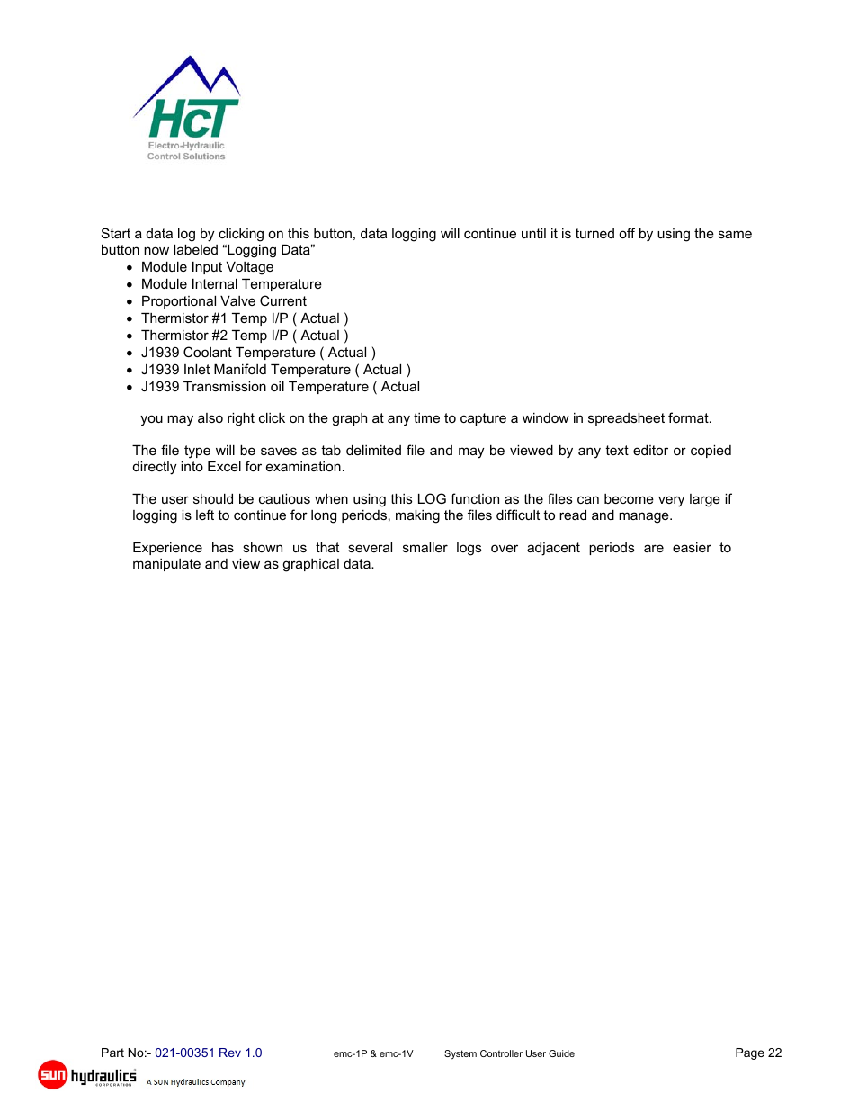 High Country Tek emc-1V User Manual | Page 22 / 34